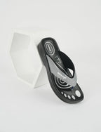 Ladies slipper (LA0825) Picture Change Silvery Grey