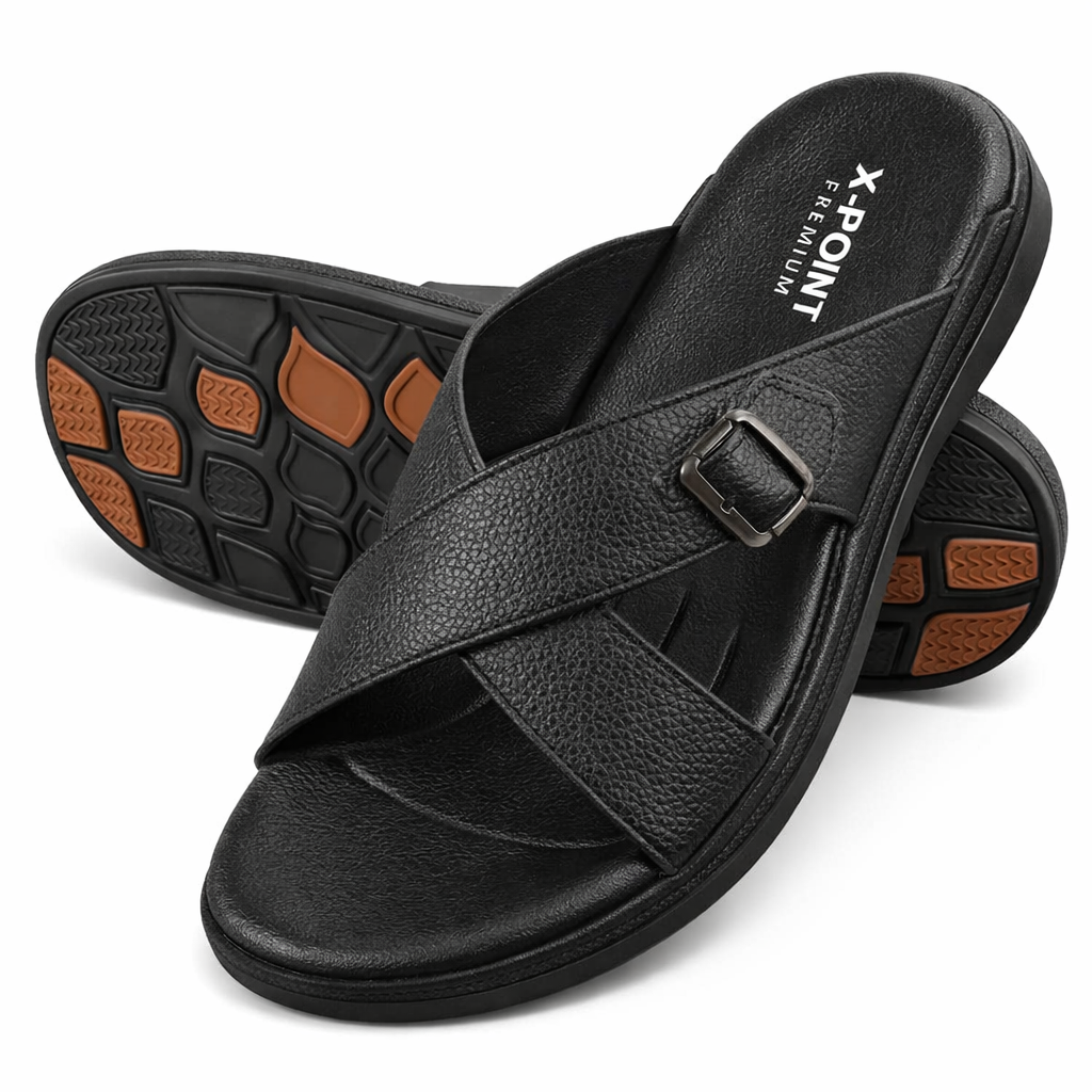 SteInShoo Leather Slippers