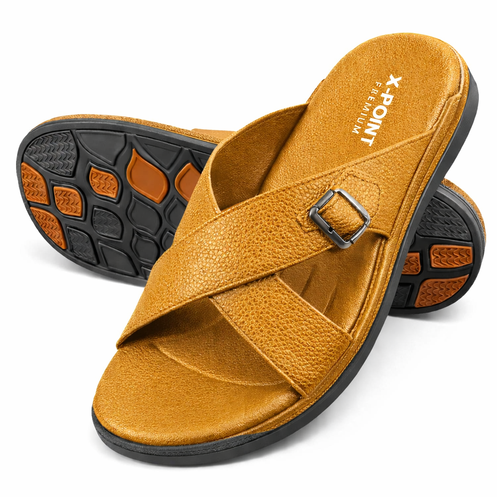 SteInShoo Leather Slippers