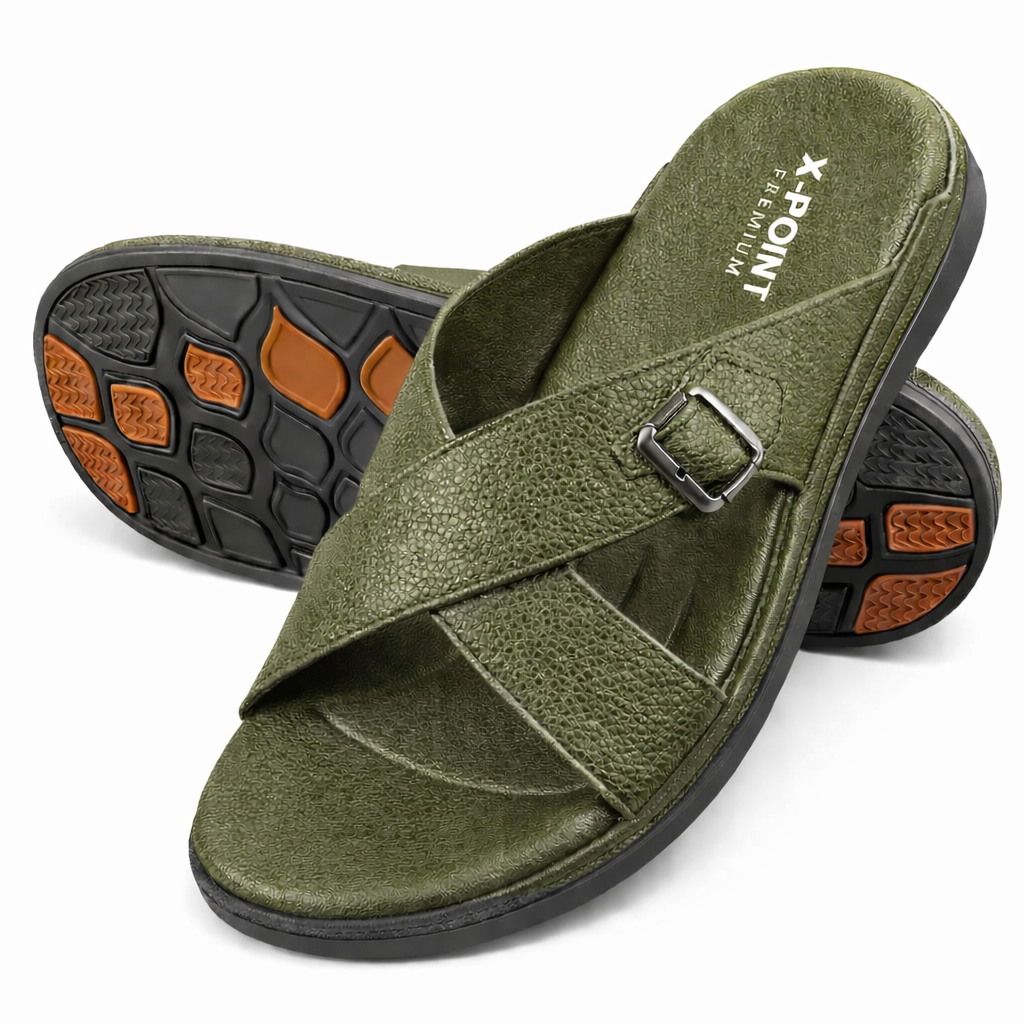 SteInShoo Leather Slippers