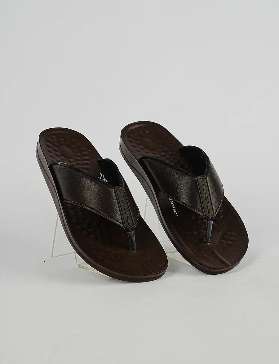 Aerosoft Men slipper (MA4949) Precision Fit for Slim Feet
