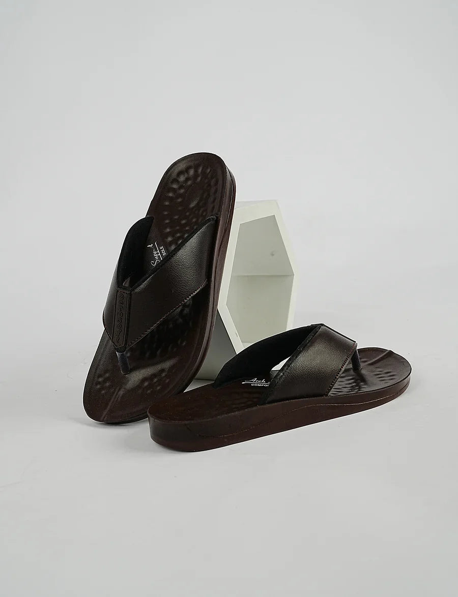 Aerosoft Men slipper (MA4949) Precision Fit for Slim Feet