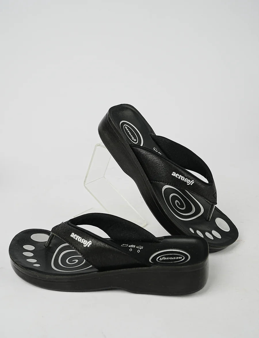 Ladies slipper (LA0825) Picture Change Silvery Grey