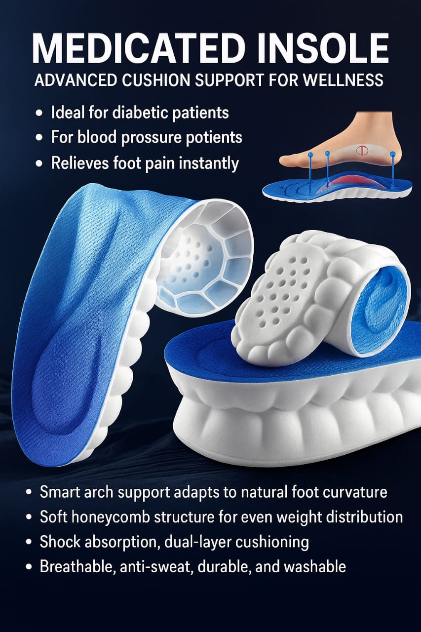Stepinshoo MD Insole For Feet Comfort